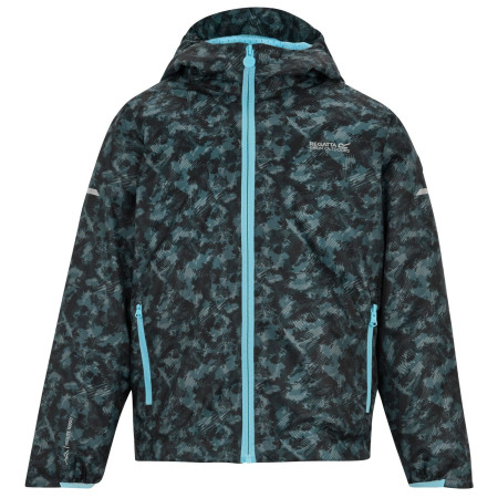 Giacca da bambino Regatta Printed Lever II ChiBluScCamo blu scuro ChiBluScCamo