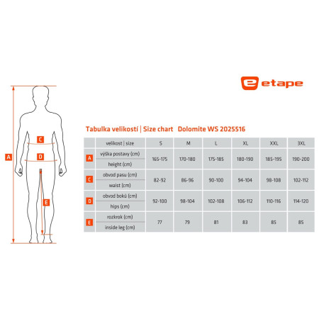 Pantaloni da uomo Etape Dolomite WS