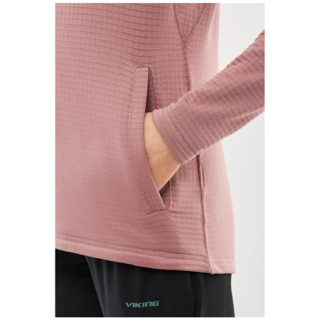 Maglietta sportiva da donna Viking Admont Full Zip