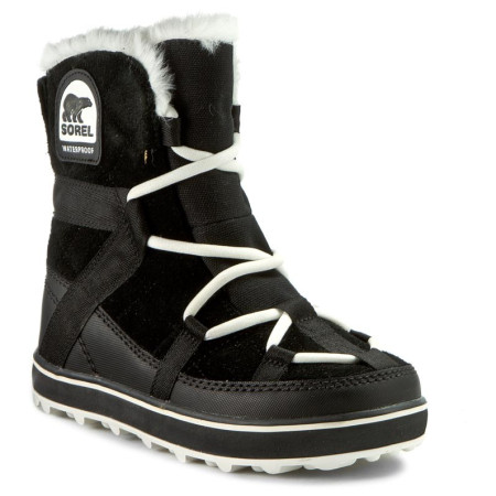 Scarpe da donna Sorel Glacy Explorer Shortie nero Black