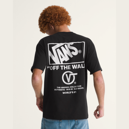 Maglietta da uomo Vans Stacked Hi SS Tee