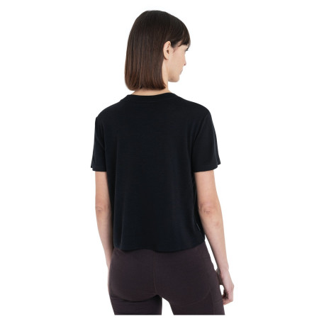 Maglietta da donna Icebreaker Women Merino 150 Tech Lite SS Crop Tee