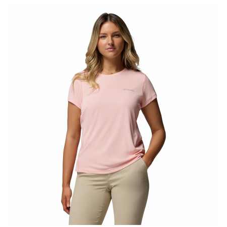 Maglietta da donna Columbia Zero Rules™ Light SS Crew rosa Pink Sand