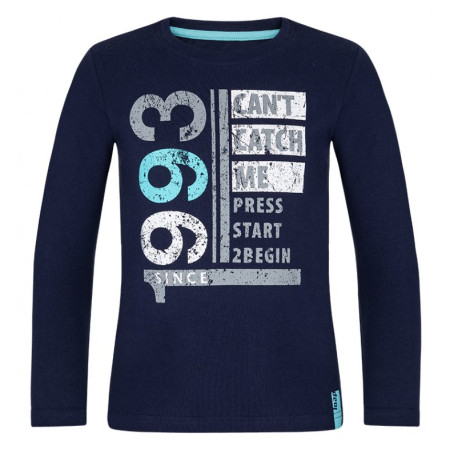 Maglietta da bambino Loap Bilt blu Blue