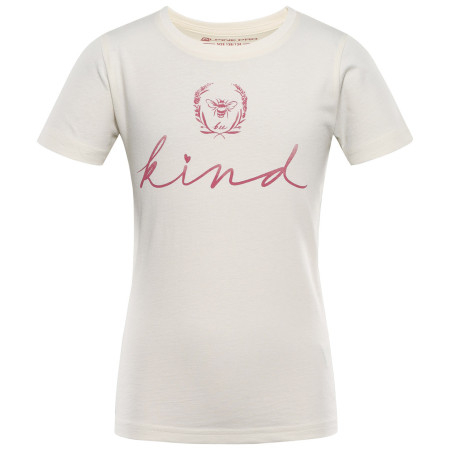 Maglietta da bambino Alpine Pro Ecomo 2 bianco creme