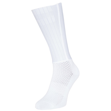 Calzini da ciclismo Silvini Lavaredo bianco/nero cloud-black