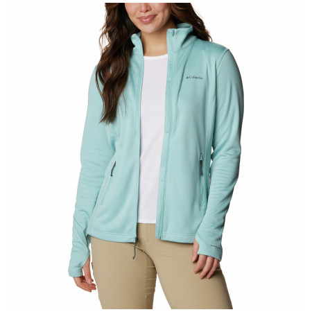 Felpa da donna Columbia W Park View Grid Fleece Full Zip