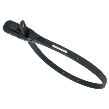 Lucchetto per bicicletta Hiplok Z Lok Combo nero All Black