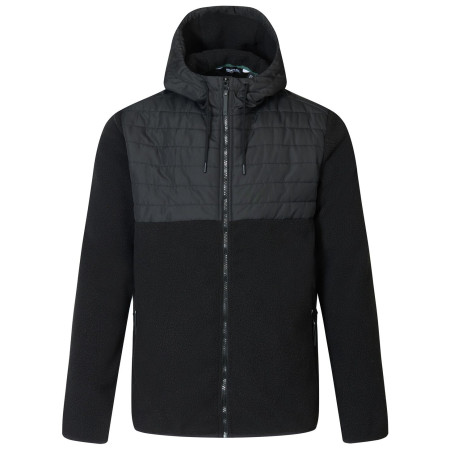 Giacca ibrida da uomo Regatta Frankie Borg Hybrid nero Black/Black