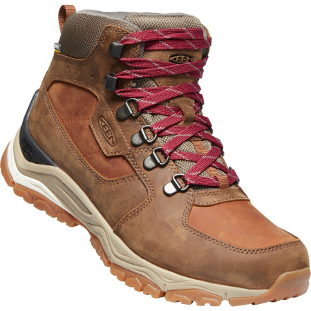 Scarpe da trekking da donna Keen Innate Leather Mid Wp W (2019) marrone Praline/Cherry