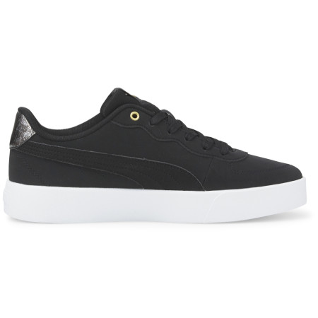 Scarpe da donna Puma Skye Clean Raw Metallic nero black