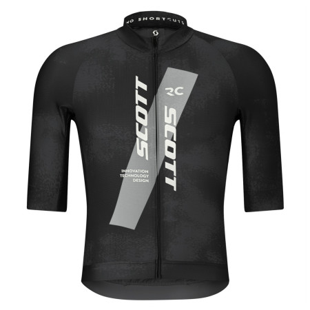 Maglia da ciclismo da uomo Scott Jersey M's RC Pro nero/grigio black/white