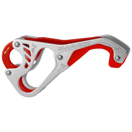 Assicuratore Mammut Smart Alpine 7,5–9,5 argento/rosso Silver/Red