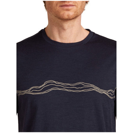 Maglietta da uomo Icebreaker Men Merino 150 Tech Lite SS Tee Mountain Pulse