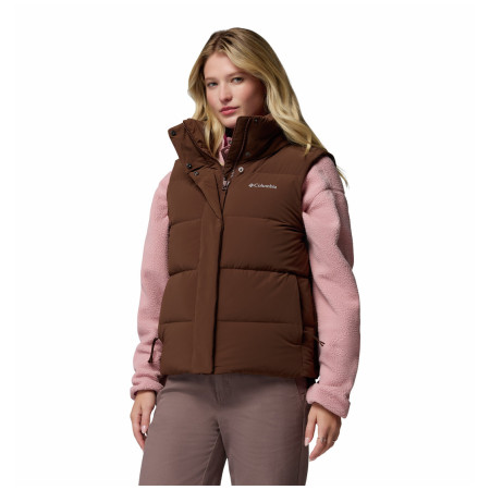 Gilet da donna Columbia Amaze Puff™ Vest marrone Tobacco