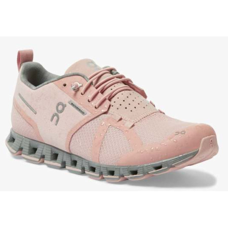 Scarpe da corsa da donna On Running Cloud Waterproof rosa Rose/Lunar