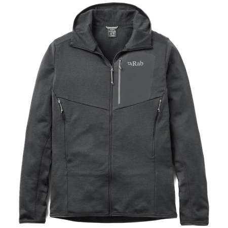 Felpa da uomo Rab Ascendor Hoody nero
