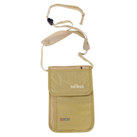 Astuccio Tatonka Skin Neck Pouch Rfid Block beige natural