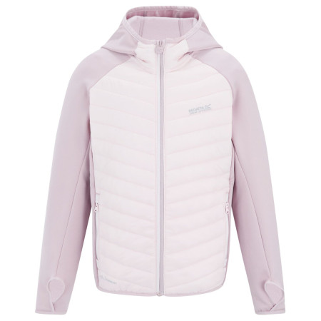 Giacca da bambino Regatta Junior Andreson Hybrid PowLilPinHze rosa chiaro PowLilPinHze