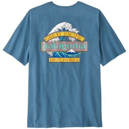 Maglietta da uomo Patagonia Great Waves Responsibili-Tee