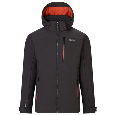 Giacca softshell da uomo Regatta Hewitts nero Blk(RoibTea)