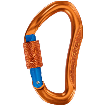 Moschettone Skylotec Morfo BG (brilock gate) arancione/blu Orange/Blue