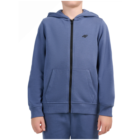 Felpa da bambino 4F Sweatshirt M2680 Denim blu Denim