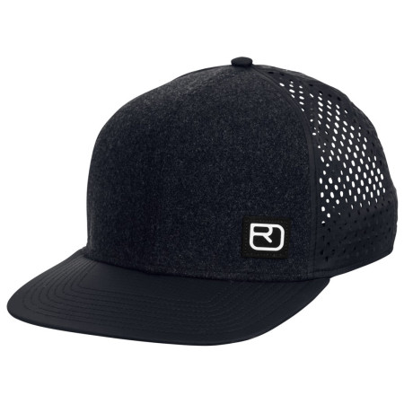 Berretto con visiera Ortovox Logo Air Trucker Cap nero Black Raven