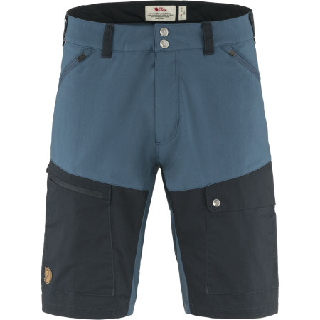 Pantaloncini da uomo Fjällräven Abisko Midsummer Shorts M blu scuro Indigo Blue-Dark Navy