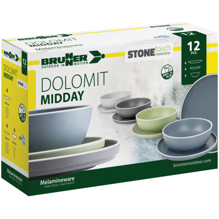 Set di stoviglie Brunner Dolomit Midday
