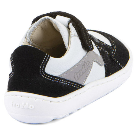 Sneakers per bambini Frodo Barefoot river White/Black