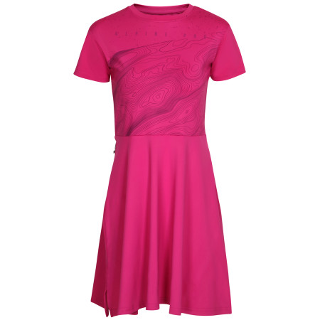 Vestiti da donna Alpine Pro Kateka rosso burgundy