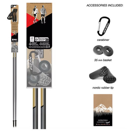 Bastoncini da nordic walking Fizan NW Runner
