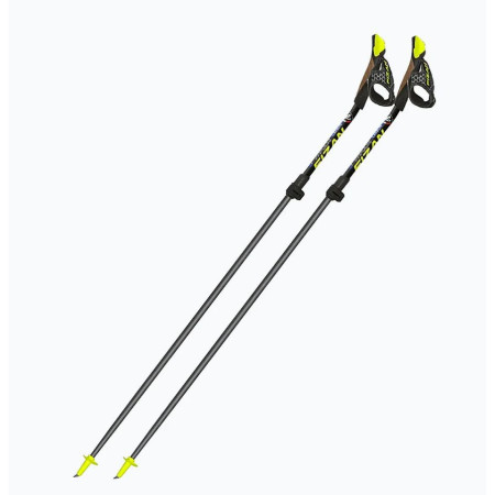 Bastoncini da nordic walking Fizan Carbon Pro Impulse S23 nero