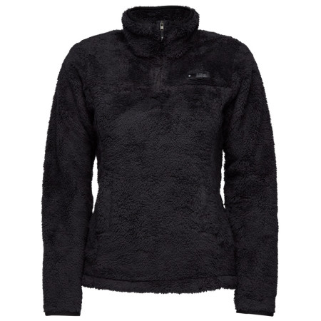 Felpa da donna Black Diamond Roadie QTR Zip Fleece nero Black