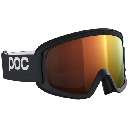 Occhiali da sci POC Opsin Wide Fit nero/arancio Uranium Black/Partly Sunny Orange