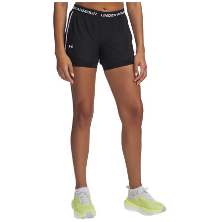 Pantaloncini da donna Under Armour Tech Play Up 2in1 Shorts nero
