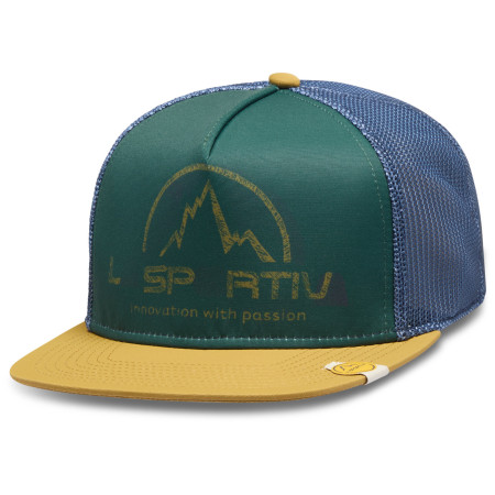 Berretto con visiera La Sportiva LS Trucker blu Night Sky/Jungle