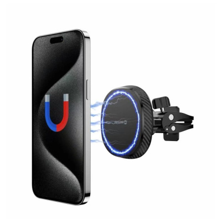 Držák do auta Swissten MagStick Compact (MagSafe) nero black