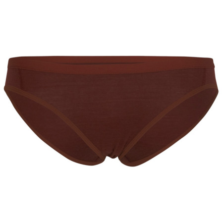 Mutande da donna Icebreaker Siren Bikini rosso/marrone espresso