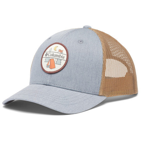 Berretto con visiera per bambini Columbia Youth Snap Back grigio/marrone Columbia Grey Heather Camp CSC