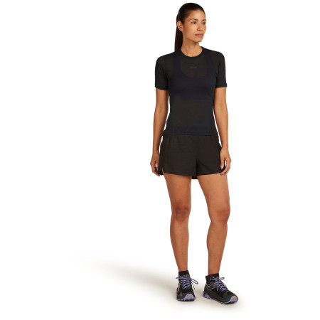 Maglietta da donna Icebreaker W Mer 75 Cool-Lite Featherlight SS Crewe