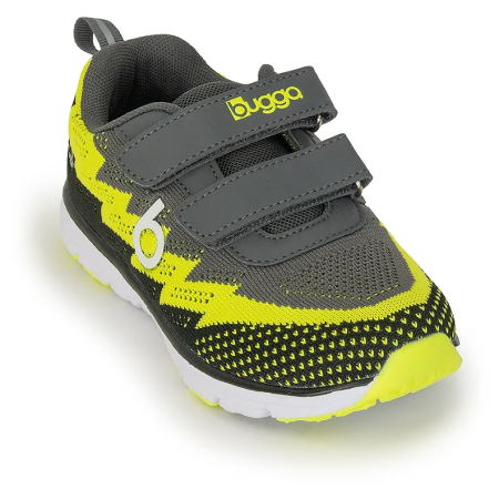 Scarpe per bambini con velcro Bugga Hone Gray