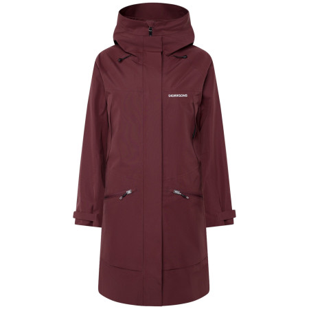 Cappotto softshell da donna Didriksons Ilma Wns Parka 8 bordeaux Old rust