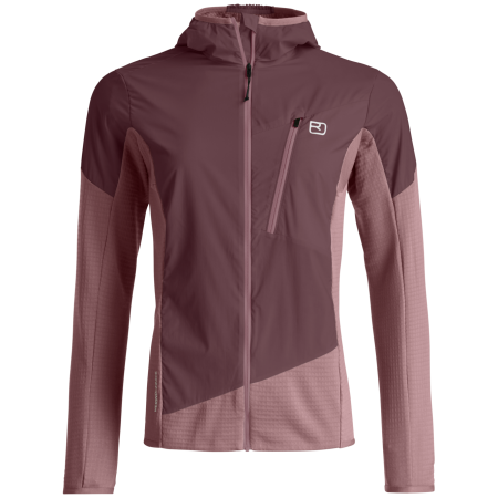 Giacca ibrida da donna Ortovox Trace Hybrid Jacket W rosa Chestnut