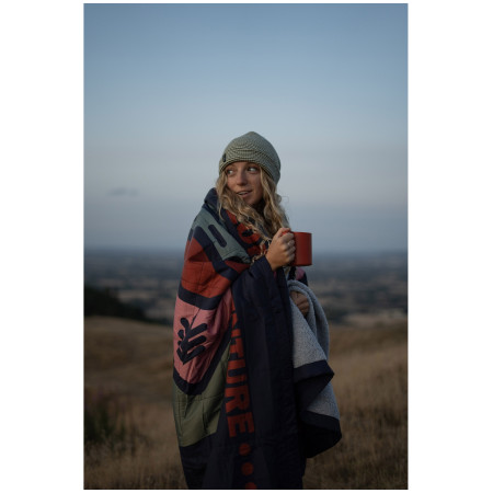 Coperta LifeVenture Sundown Berber Lined Blanket