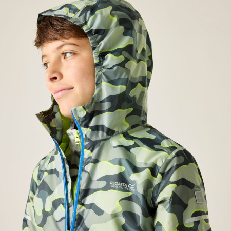 Giacca da bambino Regatta Printed Lever II DkStrCamGr