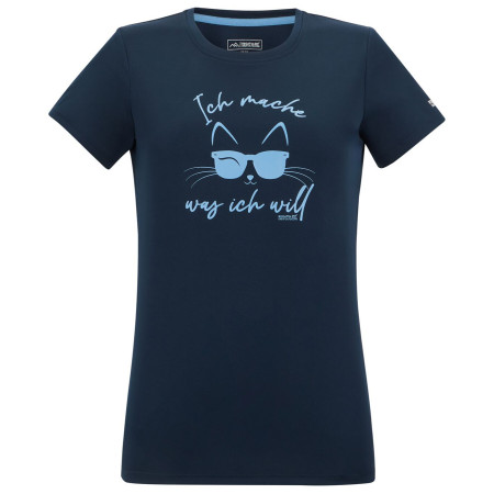 Maglietta da donna Regatta Women’s Fingal Slogan blu scuro Navy