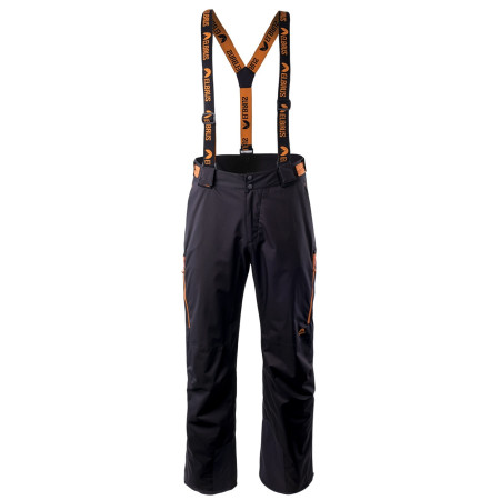 Pantaloni da uomo Elbrus Olaf nero BlackOnyx/HawaiianSunset