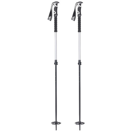 Bastoncini da skialp K2 Lockjaw Alu/EVA nero/bianco